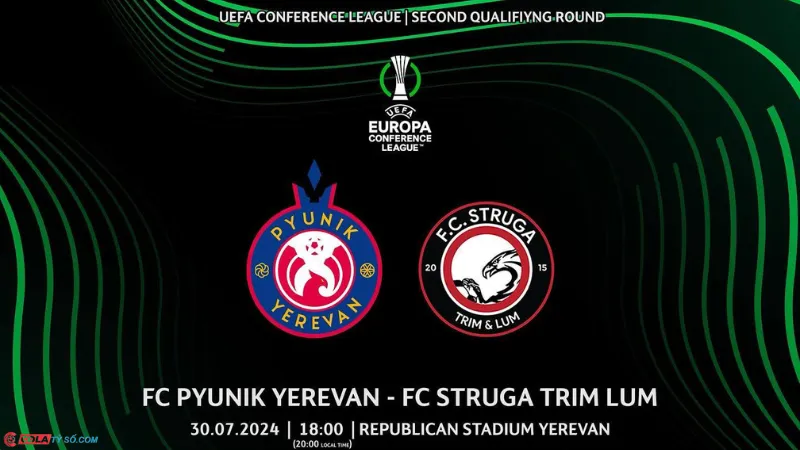 Soi kèo Pyunik vs Struga lúc 23h00 ngày 30/07: UEFA Conference League