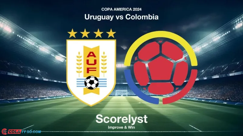 Soi kèo Uruguay vs Colombia lúc 7h00 ngày 11/07: Copa America 2024